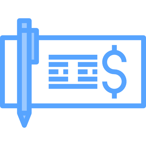 Cheque icon