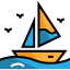 Sailboat icon 64x64