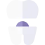 Зубная коронка иконка 64x64