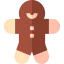 Gingerbread man icon 64x64