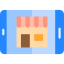 Online shopping icon 64x64