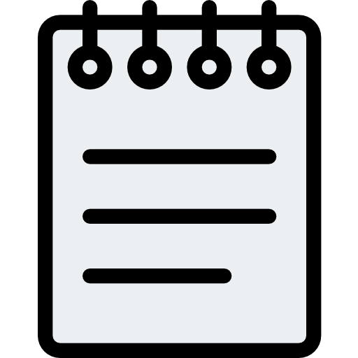 Notebook icône
