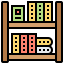 Bookshelf icon 64x64