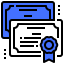 Certificate icon 64x64