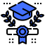 Mortarboard icon 64x64
