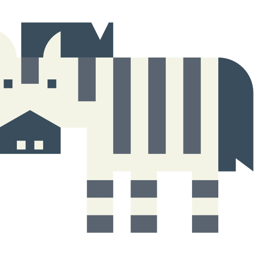 Zebra icône