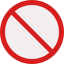 Prohibition icon 64x64