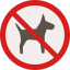 No pets icon 64x64