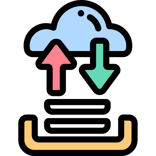 Cloud computing icon