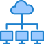 Cloud computing icon 64x64