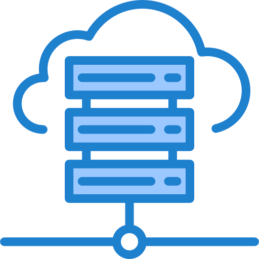 Cloud server Ikona