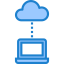Cloud computing icon 64x64