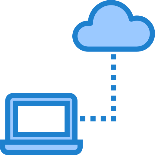Cloud computing icon