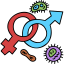 Sexual transmitted disease icon 64x64