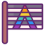 Rainbow flag アイコン 64x64