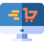 Online shop icon 64x64
