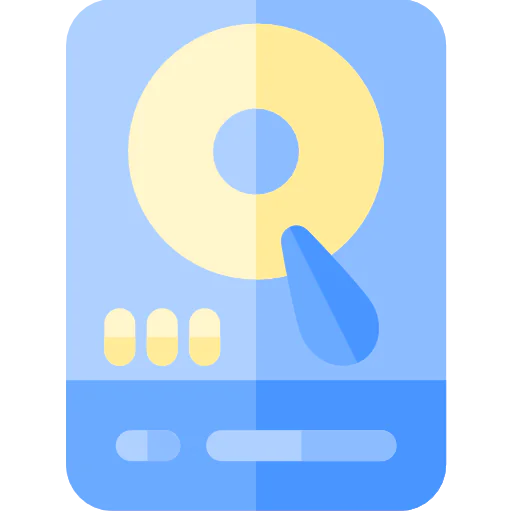 Hard disk icon