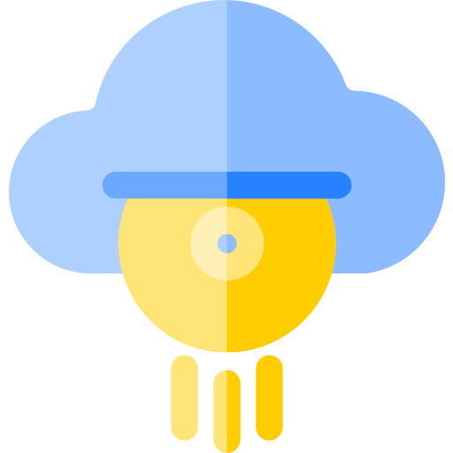 Cloud storage icon