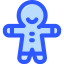 Gingerbread man іконка 64x64