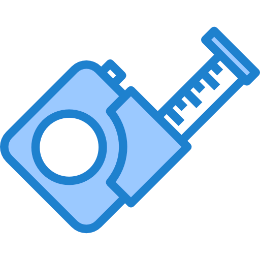 Measuring tape icon