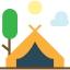 Camping icon 64x64