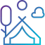 Camping icon 64x64