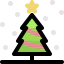 Christmas tree icon 64x64