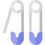 Safety pin biểu tượng 64x64
