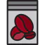 Coffee beans ícone 64x64