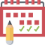Calendar ícono 64x64