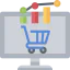 Shopping cart icon 64x64