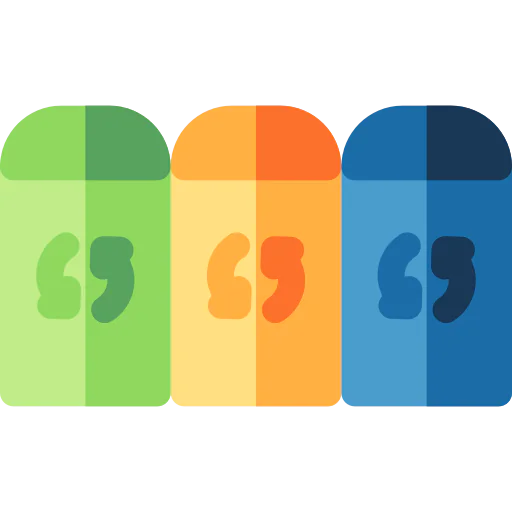 Recycling container icon