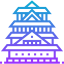 Osaka castle icon 64x64