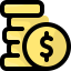 Dollar coin Symbol 64x64