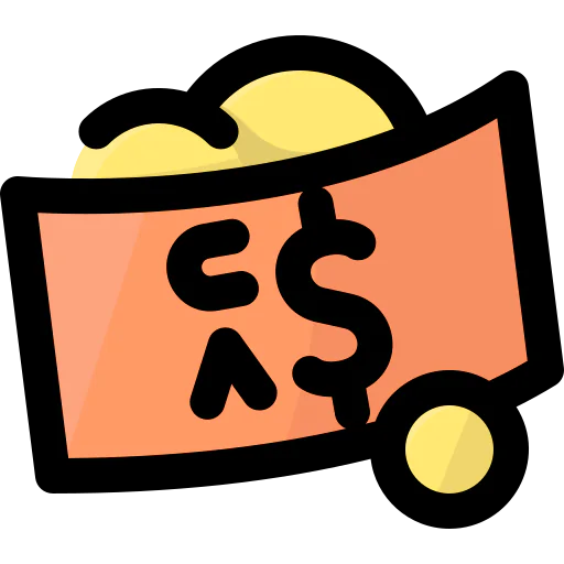 Dollar note icon