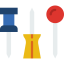 Push pin biểu tượng 64x64