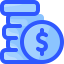 Dollar coin 图标 64x64