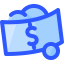 Долларовая банкнота иконка 64x64
