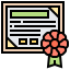 Certificate icon 64x64