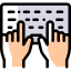 Typing icon 64x64