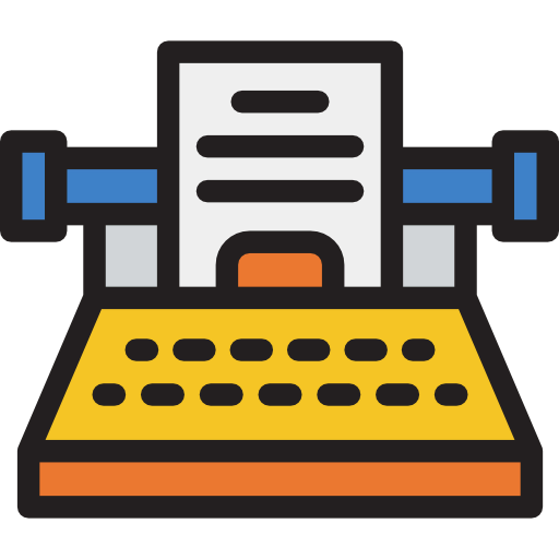 Typewriter icon