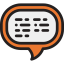 Speech bubble ícone 64x64
