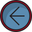 Left arrow Symbol 64x64