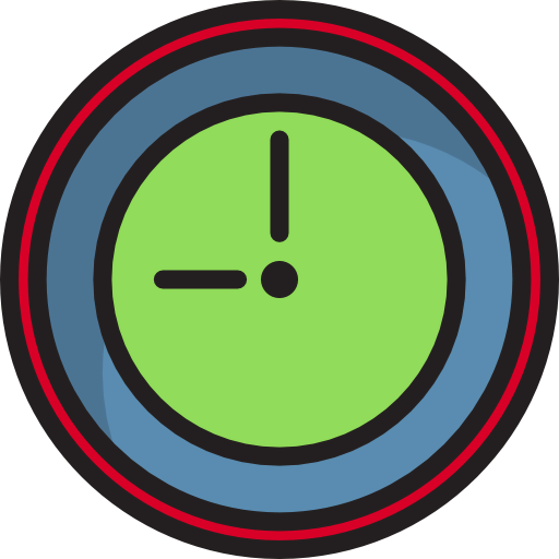Wall clock icon