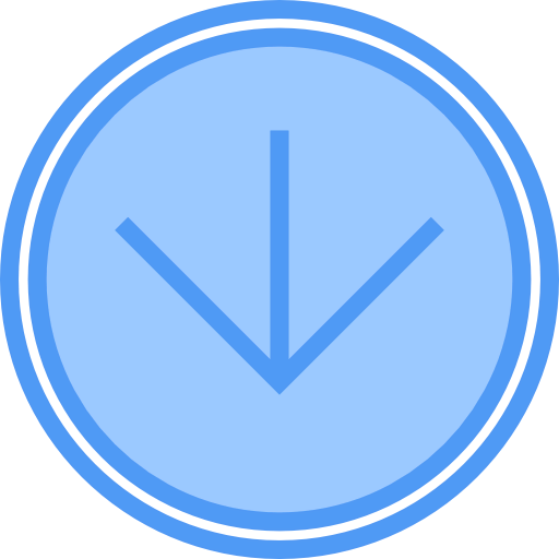 Down arrow icon