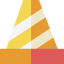 Traffic cone icon 64x64