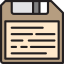 Floppy disk icon 64x64