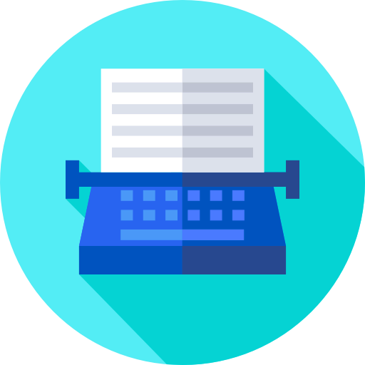 Typewriter icon