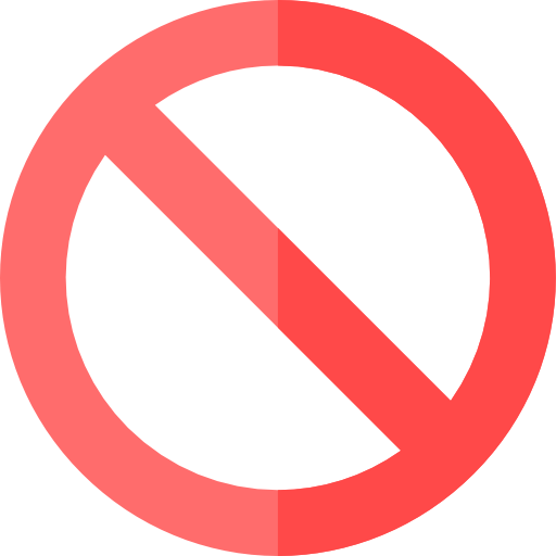 Prohibition icon
