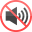 No sound icon 64x64